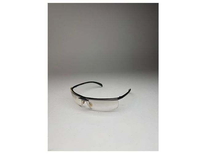 Occhiali da sole vintage Chanel trasparenti Argento - vista 13