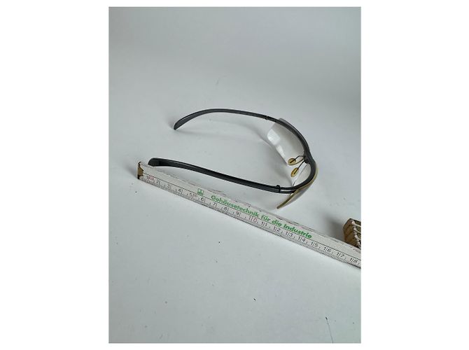 Occhiali da sole vintage Chanel trasparenti Argento - vista 5