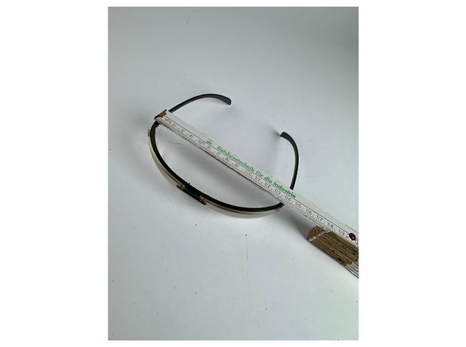 Occhiali da sole vintage Chanel trasparenti Argento - vista 6