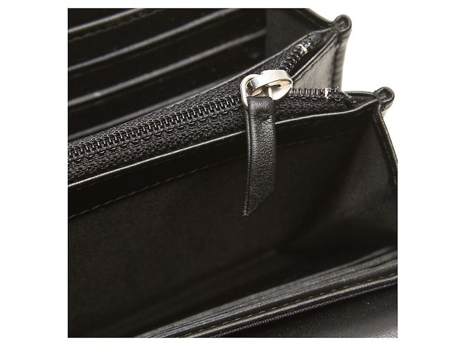 Cartera Chanel de terciopelo gris efecto tweed - vista 6