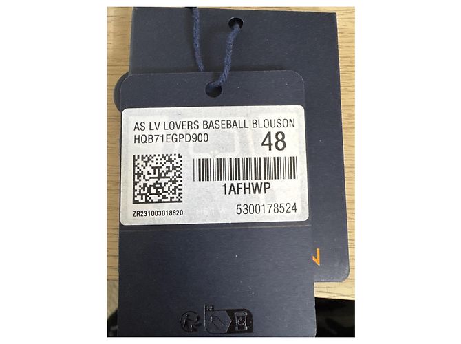 Giacca da baseball Louis Vuitton LVLovers Nero - vista 17