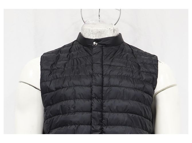 Herno Vest Down Jacket in Black Polyamide - view 12