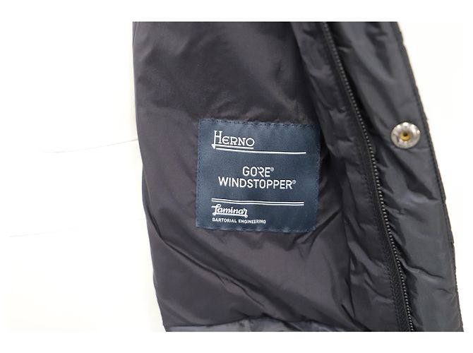 Herno Vest Down Jacket in Black Polyamide - view 13