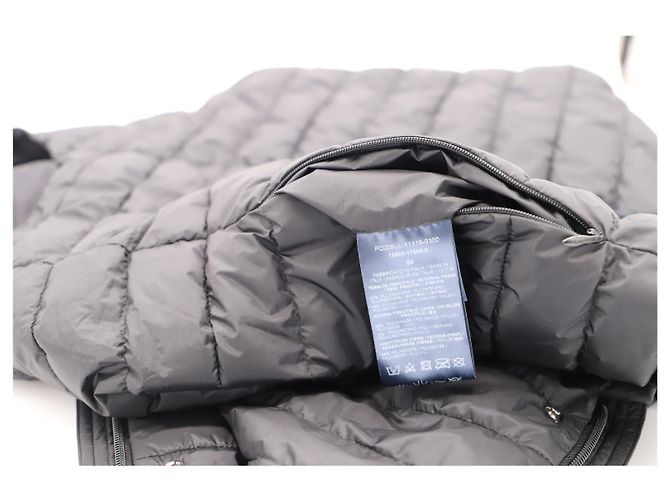 Herno Vest Down Jacket in Black Polyamide - view 14