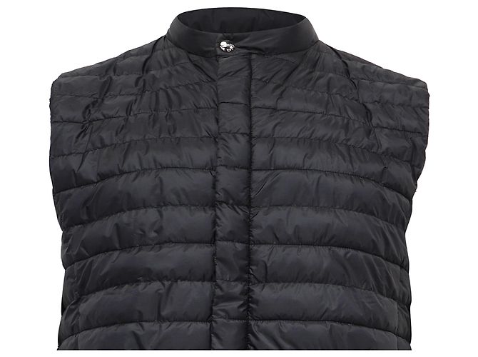 Herno Vest Down Jacket in Black Polyamide - view 5