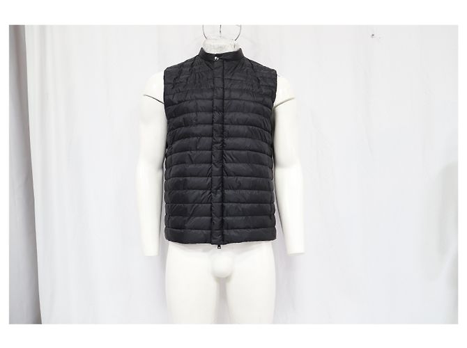 Herno Vest Down Jacket in Black Polyamide - view 9