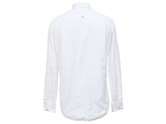 Camisa Louis Vuitton DNA Staples Edition en algodón blanco Crudo - vista 3