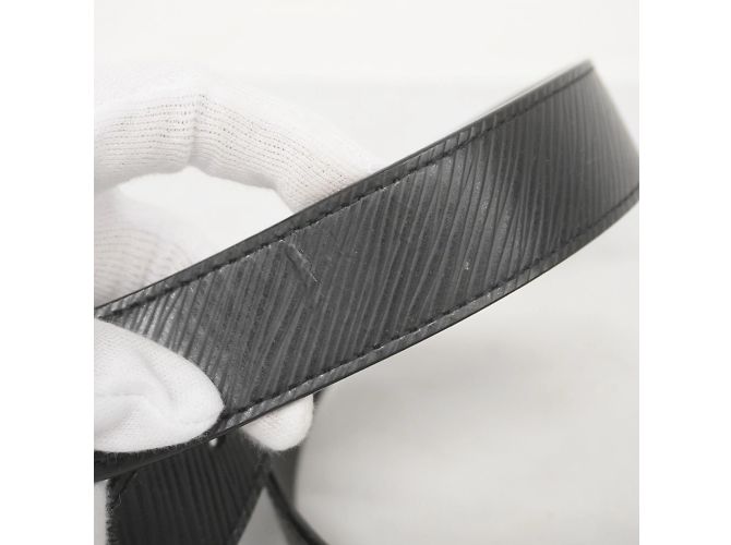 Louis Vuitton Epi Santur Twist Gürtel Schwarz - Ansicht 3