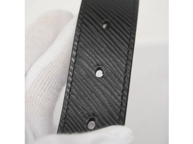Louis Vuitton Epi Santur Twist Gürtel Schwarz - Ansicht 7