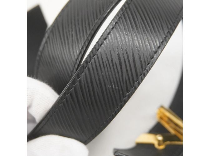 Louis Vuitton Epi Santur Twist Gürtel Schwarz - Ansicht 8