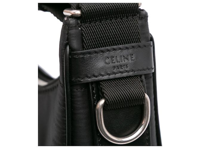 Céline Celine Black Nylon Ava Shoulder Bag - view 9
