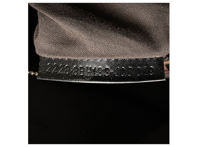 Fendi Braune Zucchino Canvas Tasche - Ansicht 7