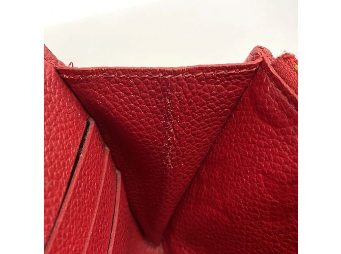 Metis Cartera Larga Louis Vuitton en Escarlata Roja - vista 7