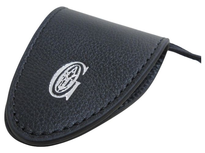 Goyard Schwarzer Universeller Leder Taschenanhänger - Ansicht 2