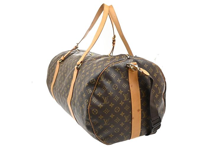 Louis Vuitton Polochon Marrone - vista 4