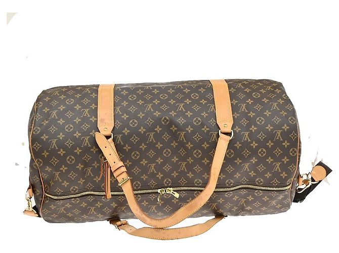 Louis Vuitton Polochon Marrone - vista 5