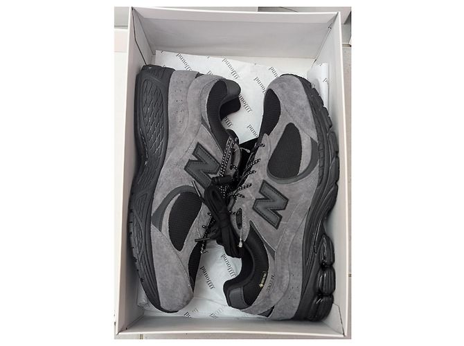 JJJJound x New Balance 2002R gore-tex Grigio antracite - vista 3
