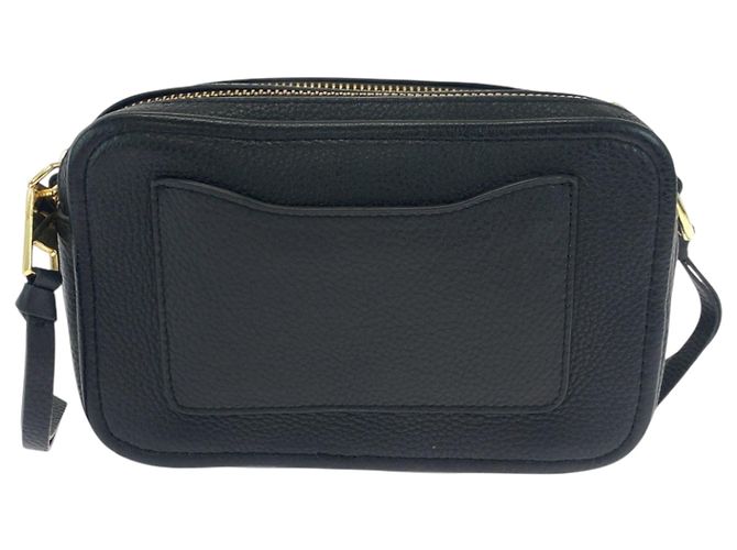 Sac à épaule en cuir noir Marc by Marc Jacobs - vue 2