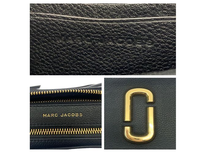 Sac à épaule en cuir noir Marc by Marc Jacobs - vue 4