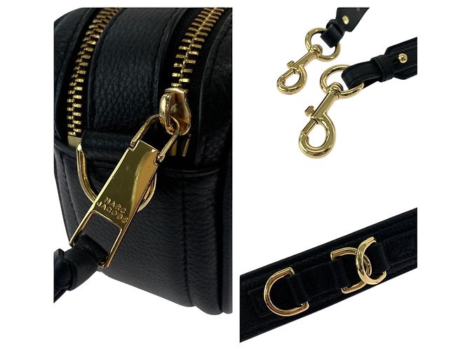 Sac à épaule en cuir noir Marc by Marc Jacobs - vue 5
