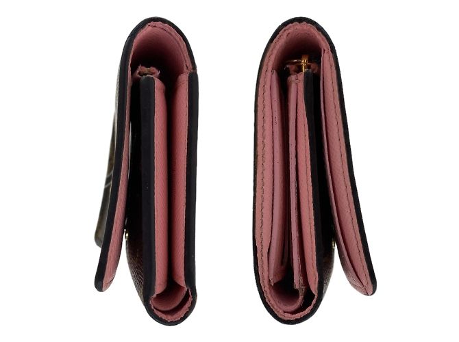 Portafoglio Victorine Monogram Vivienne di Louis Vuitton Marrone Rosa - vista 10