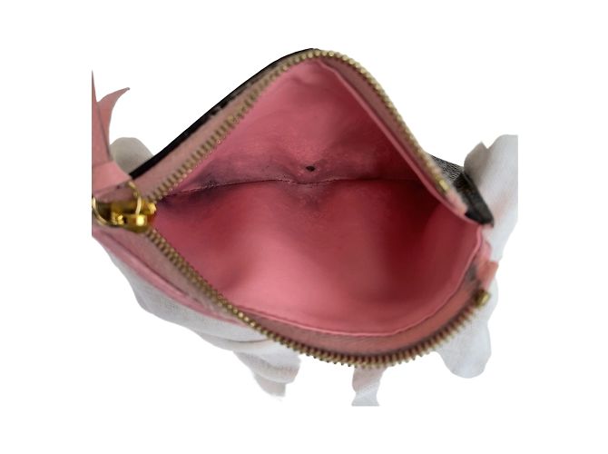 Portafoglio Victorine Monogram Vivienne di Louis Vuitton Marrone Rosa - vista 6