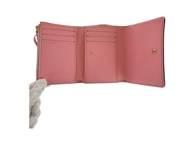Portafoglio Victorine Monogram Vivienne di Louis Vuitton Marrone Rosa - vista 8