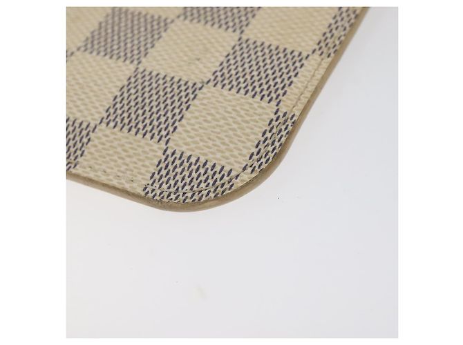 LOUIS VUITTON Bolsa Accesorio Neverfull PM Damier Azur Auth BA2020 - vista 15