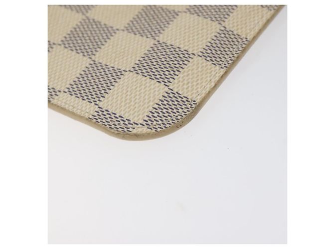 LOUIS VUITTON Bolsa Accesorio Neverfull PM Damier Azur Auth BA2020 - vista 16