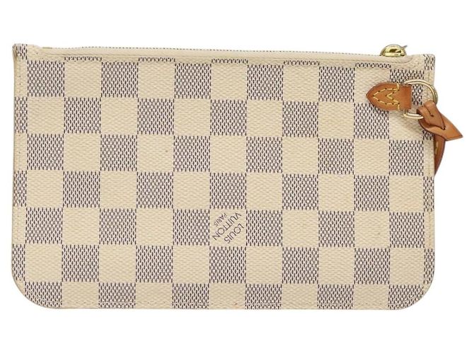 LOUIS VUITTON Bolsa Accesorio Neverfull PM Damier Azur Auth BA2020 - vista 2