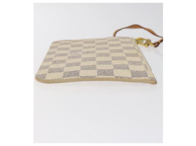 LOUIS VUITTON Bolsa Accesorio Neverfull PM Damier Azur Auth BA2020 - vista 3