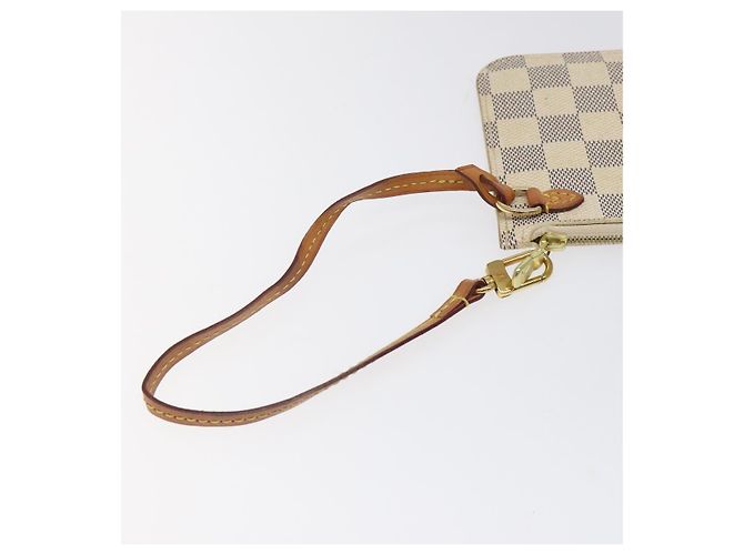LOUIS VUITTON Bolsa Accesorio Neverfull PM Damier Azur Auth BA2020 - vista 8