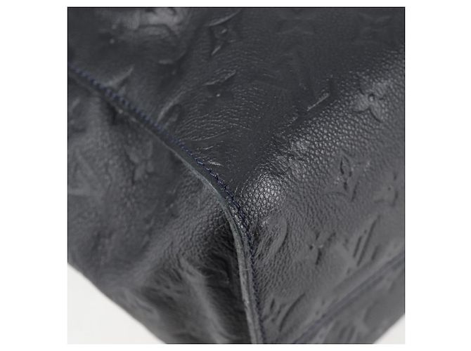 LOUIS VUITTON Borsa Tote Lumineuse PM Monogram Empreinte Nera M93410 Auth 124191A Nero - vista 15