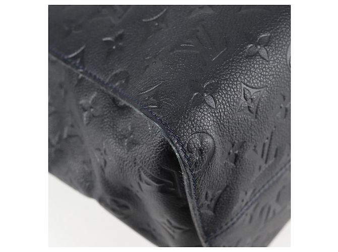 LOUIS VUITTON Borsa Tote Lumineuse PM Monogram Empreinte Nera M93410 Auth 124191A Nero - vista 16