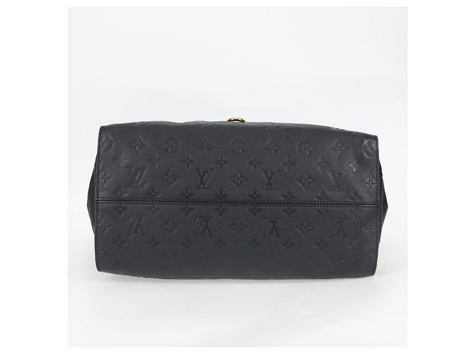 LOUIS VUITTON Borsa Tote Lumineuse PM Monogram Empreinte Nera M93410 Auth 124191A Nero - vista 5