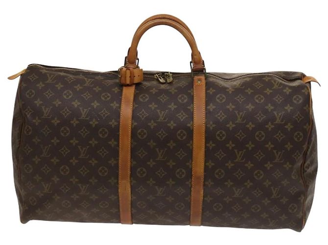 LOUIS VUITTON Monogram Keepall 60 Borsa Boston M41422 LV Auth gh038 Monogramma - vista 2