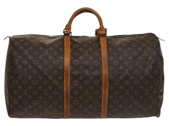 LOUIS VUITTON Monogram Keepall 60 Borsa Boston M41422 LV Auth gh038 Monogramma - vista 3