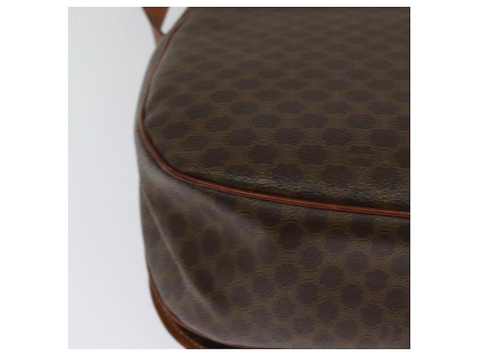 Céline Borsa a spalla in tela Macadam CELINE in pelle PVC marrone oro Auth bs25678 D'oro - vista 12