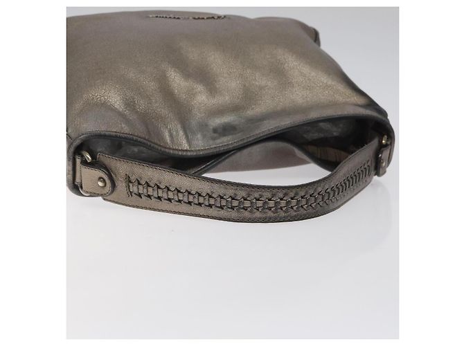Borsa a spalla in pelle oro champagne Auth BA1746 di Salvatore Ferragamo - vista 7