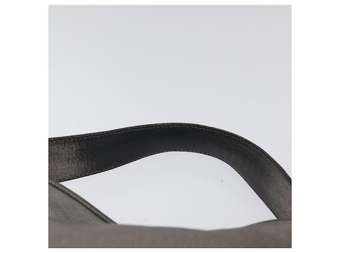 Borsa a spalla in pelle oro champagne Auth BA1746 di Salvatore Ferragamo - vista 8
