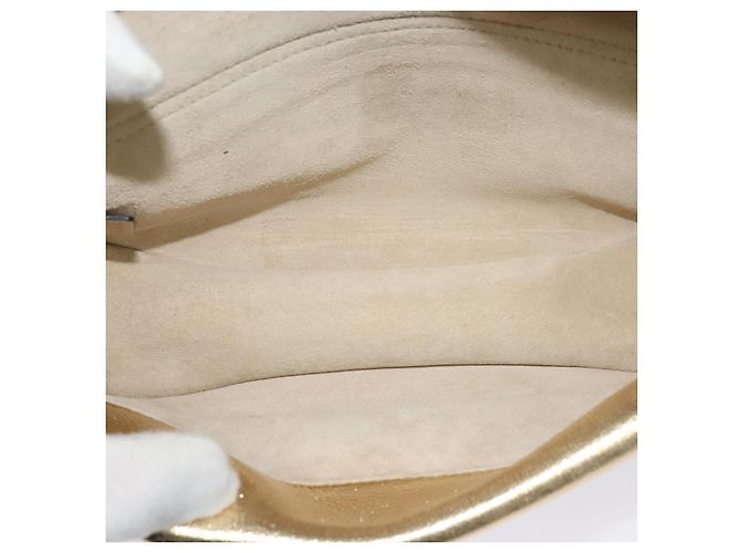 Chloé Borsa a spalla in pelle Chloe Georgia oro Auth BA1844 D'oro - vista 16
