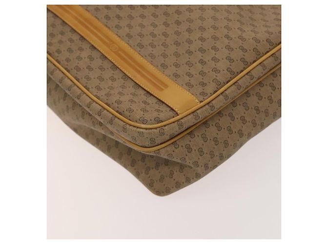 Gucci Borsa a spalla Micro GG Supreme PVC Beige Oro 02 37 5442 Auth ki5727 D'oro - vista 10