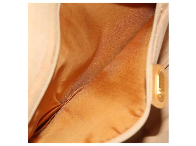 Gucci Borsa a spalla Micro GG Supreme PVC Beige Oro 02 37 5442 Auth ki5727 D'oro - vista 19