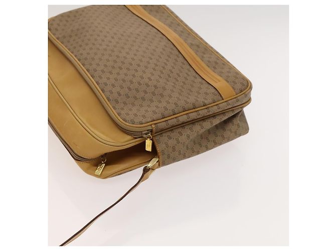 Gucci Borsa a spalla Micro GG Supreme PVC Beige Oro 02 37 5442 Auth ki5727 D'oro - vista 5