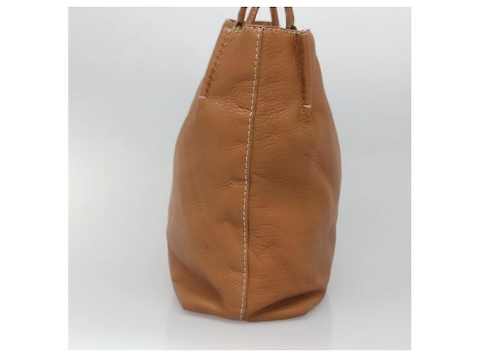 PRADA Borsa a mano in pelle 2 vie beige oro Auth sw742 D'oro - vista 5