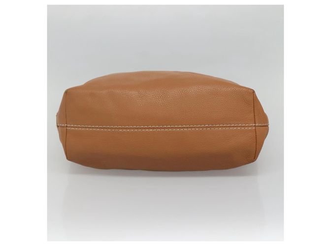 PRADA Borsa a mano in pelle 2 vie beige oro Auth sw742 D'oro - vista 9