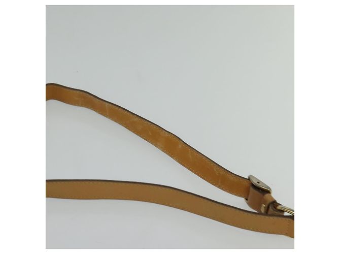 Gucci Borsa a Spalla Micro GG Supreme PVC Beige Oro 001 115 2681 Auth sw738 D'oro - vista 8