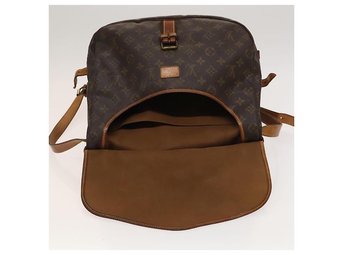 LOUIS VUITTON Borsa a Spalla Monogram Saumur 35 M42254 LV Auth ar13595 Monogramma - vista 21