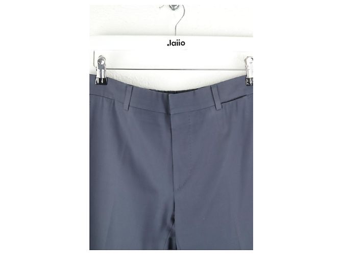 Hermès Gerade Hose Grau - Ansicht 2