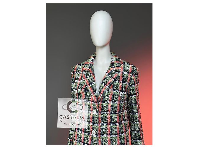 Chanel Chaqueta de tweed Lesage estilo Anna Wintour 38 FR a 13$ Multicolor - vista 10